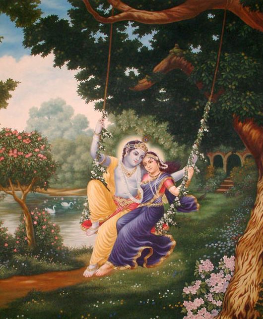 The Divine Love Story of Bhagwan Krishna and Radha: A Saga of Eternal Devotion