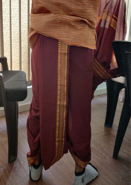 What are the benefits of wearing a dhoti