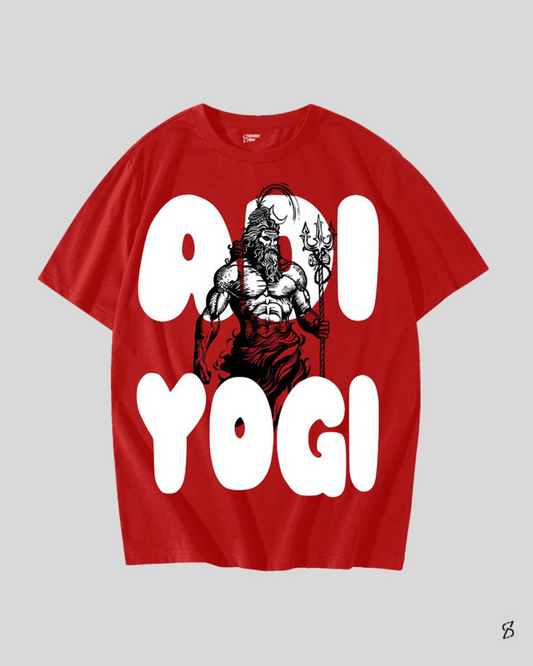 Adi Yogi - Oversized Premium T-Shirt