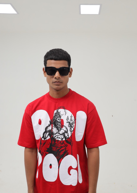 Adi Yogi - Oversized Premium T-Shirt