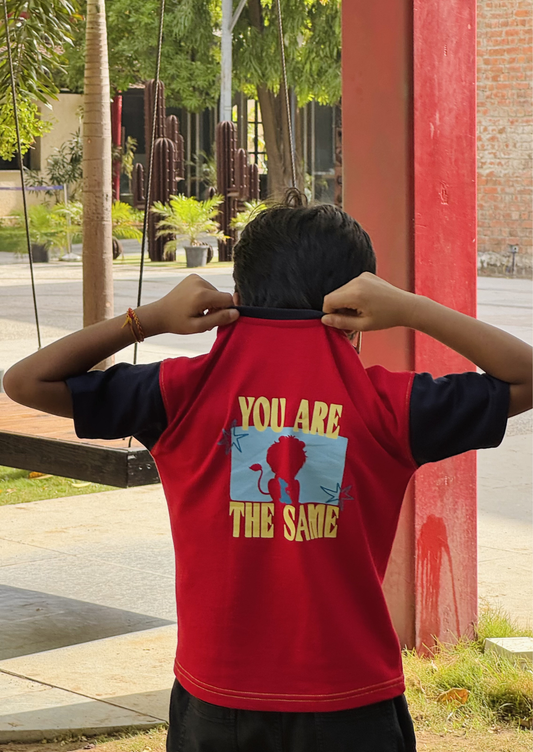 Tat Tvam Asi - Oversized Streetwear Unisex Tee for Kids
