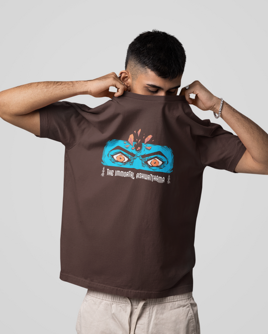 Ashwathama – Immortal Rage | 240 GSM Oversized Tee