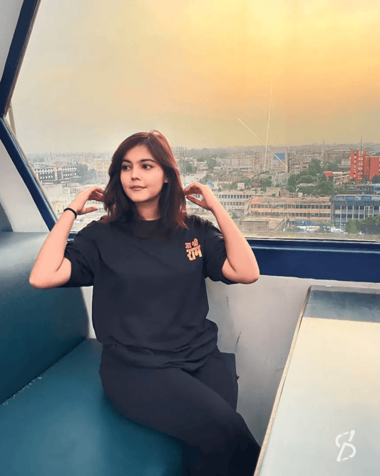 Hanuman Oversized T-shirt for Women