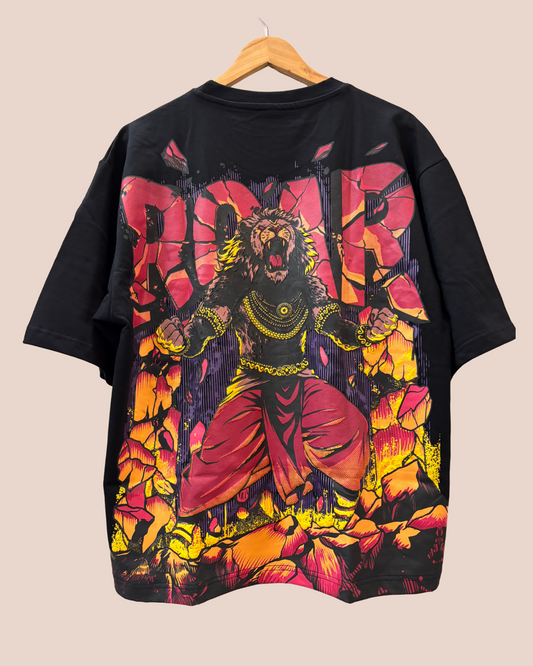 Narsimha Mahavatar - Puff Printed T-Shirt