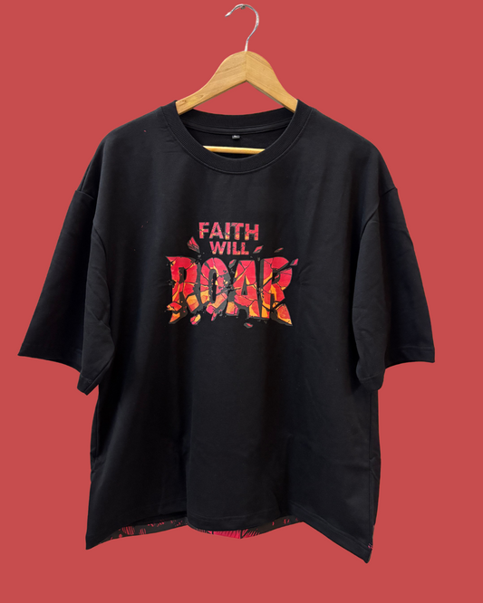 Narsimha Mahavatar - Puff Printed T-Shirt