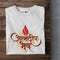 आत्मदीप: भव - Be your own light Sanskrit T-shirt for Women Damakdam