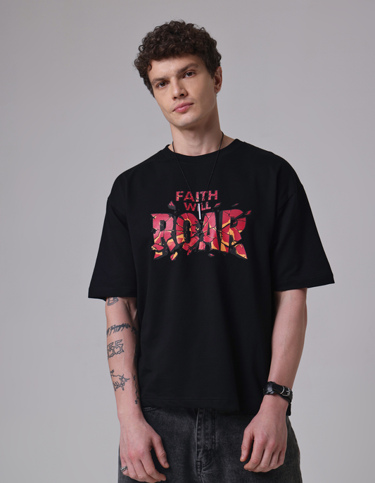 Narsimha Mahavatar - Puff Printed T-Shirt